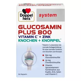 DOPPELHERZ Glucosamine Plus 800 system Capsules, 60 Cápsulas