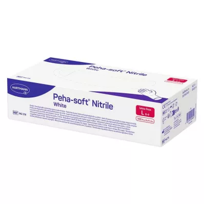 PEHA-SOFT nitrilo branco Unt.Hands.unsteril pf L, 100 St PEHA-SOFT nitrilo branco Unt.Hands.unsteril pf L, 100 St