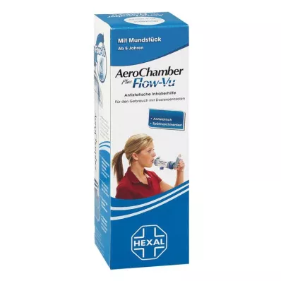 AEROCHAMBER com boquilha para adultos e crianças a partir dos 5 anos azul, 1 unid AEROCHAMBER com boquilha para adultos e crianças a partir dos 5 anos azul, 1 unid