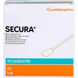 SECURA Aplicador de proteção da pele não irritante, 25X1 ml