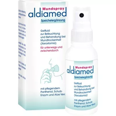 ALDIAMED Spray bucal para reposição de saliva, 50 ml