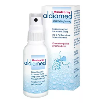 ALDIAMED Spray bucal para reposição de saliva, 50 ml ALDIAMED Spray bucal para reposição de saliva, 50 ml