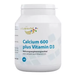 CALCIUM 600 plus D3 Comprimidos, 60 Cápsulas