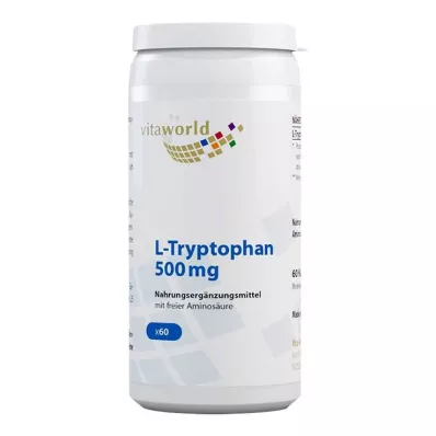 Cápsulas de L-Triptofano 500 mg, 60 unidades
