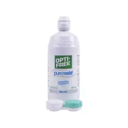 OPTI-FREE Solução para lentes de contacto puremoist, 300 ml