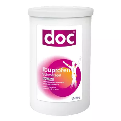 DOC IBUPROFEN Cartucho doseador de gel para a dor a 5%, 1 kg