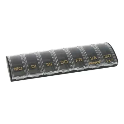 Anabox 1x7 preto/dourado (1 peça)