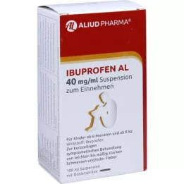 IBUPROFEN AL 40 mg/ml suspensão oral, 100 ml