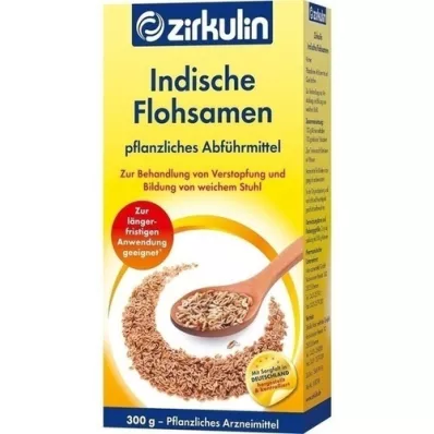 ZIRKULIN Sementes de psílio indiano, 300 g