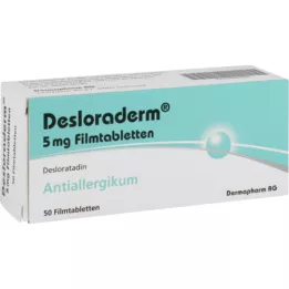 DESLORADERM Comprimidos revestidos por película de 5 mg, 50 unidades
