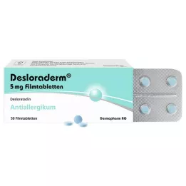 Desloraderm 5 mg comprimidos revestidos por película, 50 unid