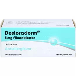 DESLORADERM Comprimidos revestidos por película de 5 mg, 100 unidades