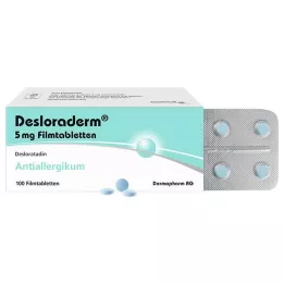 DESLORADERM Comprimidos revestidos por película de 5 mg, 100 unidades