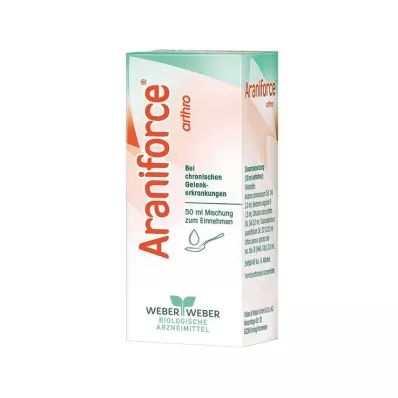 Araniforce artro gotas orais, 50 ml