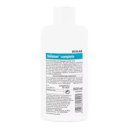 SKINMAN frasco dispensador de desinfetante para as mãos completo, 500 ml