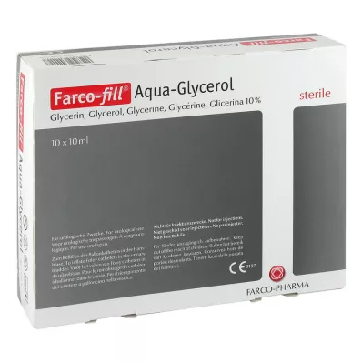 FARCO-encher Aqua-Glicerol, 10X10 ml