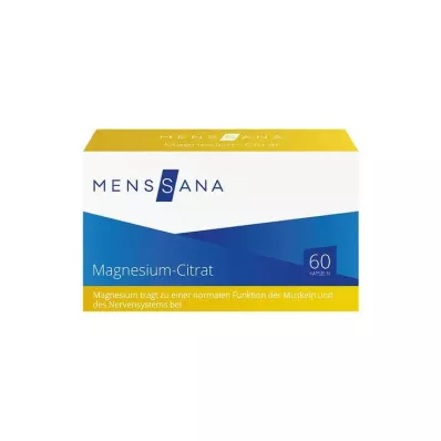 Cápsulas Menssana de Citrato de Magnésio, 60 un Cápsulas Menssana de Citrato de Magnésio, 60 un