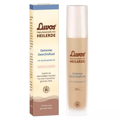Luvos cosméticos naturais fluido facial colorido leve, 50 ml Luvos cosméticos naturais fluido facial colorido leve, 50 ml