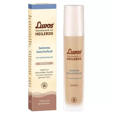Luvos cosméticos naturais fluido facial colorido bronze, 50 ml Luvos cosméticos naturais fluido facial colorido bronze, 50 ml
