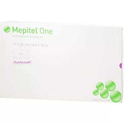 MEPITEL Uma ligadura de malha de silicone de 17x25 cm, 5 unidades MEPITEL Uma ligadura de malha de silicone de 17x25 cm, 5 unidades