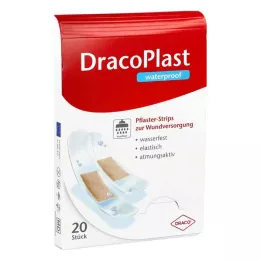 DRACOPLAST Tiras de gesso impermeáveis, sortidas, 20 peças