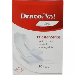 DRACOPLAST Tiras de gesso macio, sortido, 20 peças