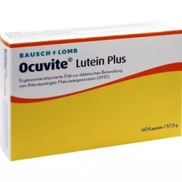 OCUVITE Luteína Plus Cápsulas, 60 Cápsulas
