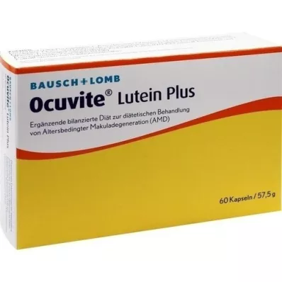 OCUVITE Luteína Plus Cápsulas, 60 Cápsulas