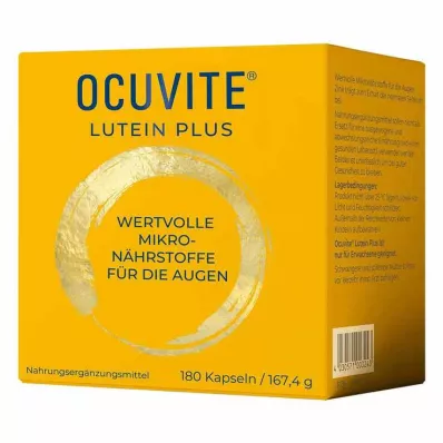 Cápsulas de Luteína Plus Ocuvite, 180 unidades Cápsulas de Luteína Plus Ocuvite, 180 unidades