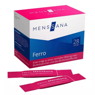 Pó Ferro Menssana, 28X2 g