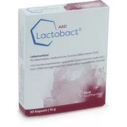 LACTOBACT AAD Cápsulas com revestimento entérico, 20 unidades