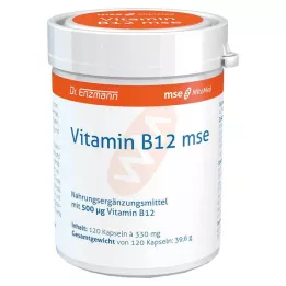 VITAMIN B12 MSE Cápsulas, 120 Cápsulas