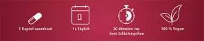 Instructions for use for Cápsulas de melatonina 1 mg, 50 unidades - 2