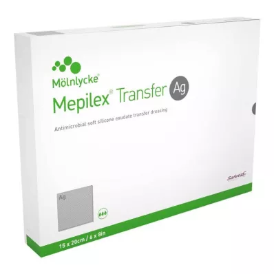 Curativo de espuma Mepilex Transfer Ag 15x20cm, 10 un Curativo de espuma Mepilex Transfer Ag 15x20cm, 10 un