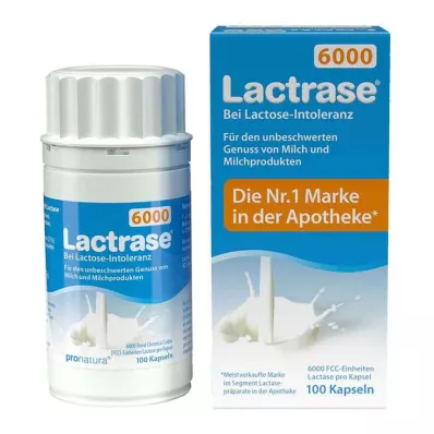 Lactrase 6.000 cápsulas FCC , 100 peças Lactrase 6.000 cápsulas FCC , 100 peças