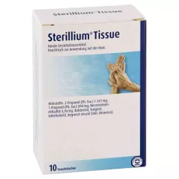 STERILLIUM Lenços de papel, 10 unidades