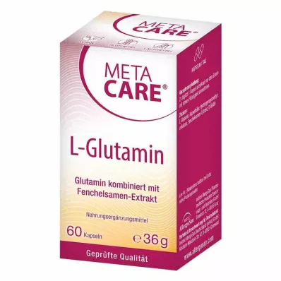 Cápsulas Meta Care L-Glutamina, 60 unidades Cápsulas Meta Care L-Glutamina, 60 unidades