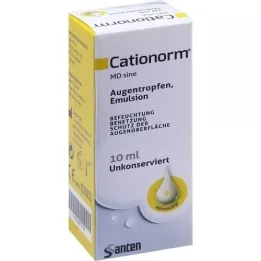 CATIONORM MD sine colírio, 10 ml