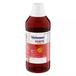 CHLORHEXAMED FORTE solução não alcoólica a 0,2%, 600 ml