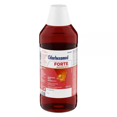 CHLORHEXAMED FORTE solução não alcoólica a 0,2%, 600 ml