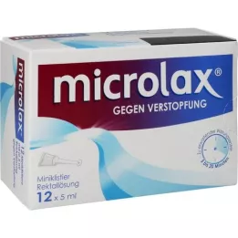 MICROLAX Enemas de solução rectal, 12X5 ml