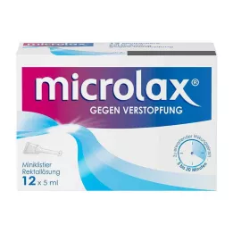 MICROLAX Enemas de solução rectal, 12X5 ml