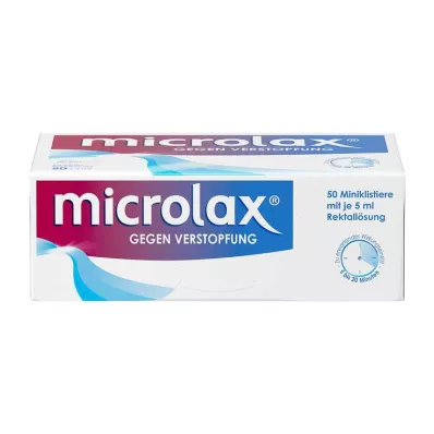 MICROLAX Enemas de solução rectal, 50X5 ml
