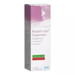 Suspensão de nistatina acis, 30 ml