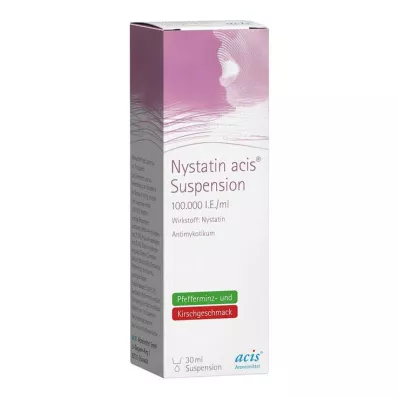 Suspensão de nistatina acis, 30 ml Suspensão de nistatina acis, 30 ml