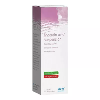 Suspensão de nistatina acis, 50 ml