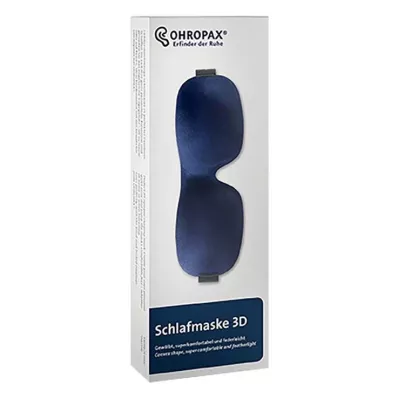 Máscara de dormir Ohropax 3D marinha, 1ud