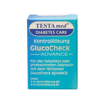 Solução de controle Glucocheck Advance testada, 4 ml Solução de controle Glucocheck Advance testada, 4 ml