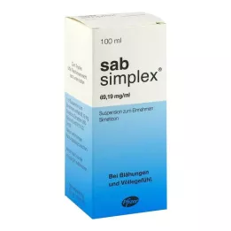 SAB simplex suspensão oral 100 ml, 100 ml