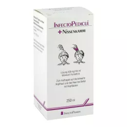 INFECTOPEDICUL Solução + pente para lêndeas, 250 ml